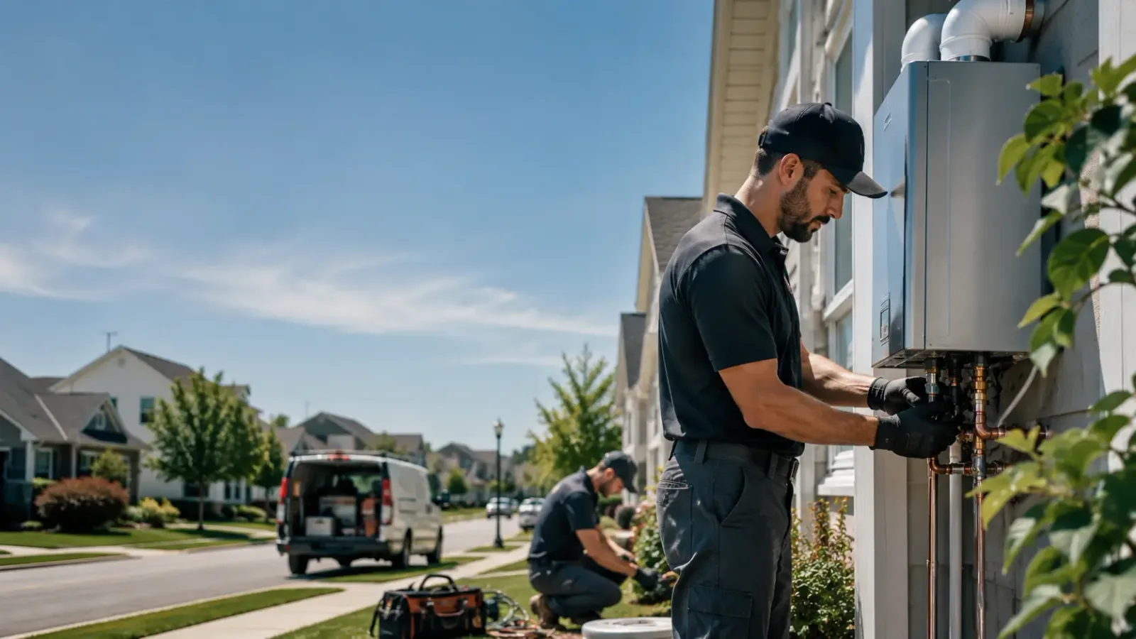 Tankless Water Heater Installation in Cypress, TX